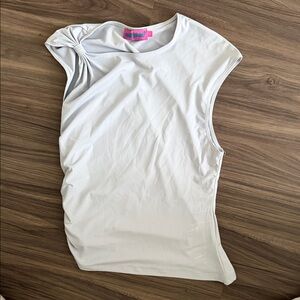 edikted Women's Blue Sleeveless Top